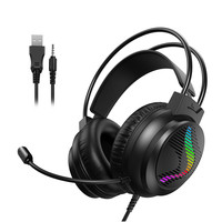 Casque de jeu filaire SYYTECH 3,5 mm pour ordinateur portable PS5 PS4
