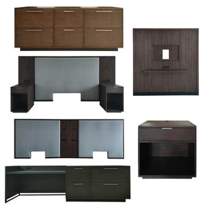 Juego de muebles de habitación de <span class=keywords><strong>hotel</strong></span> moderno personalizado, muebles de dormitorio de <span class=keywords><strong>hotel</strong></span> de 5 estrellas de tamaño King - Product Image 5