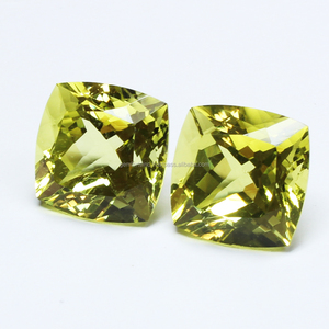 Tự Nhiên Chanh Thạch Anh Hình Dạng Hình Bầu Dục Chất Lượng Cao Bán Quý Cao Carat Tự Nhiên Đá Quý 3A + Lớp Vàng Chanh Thạch Anh - Product Image 4