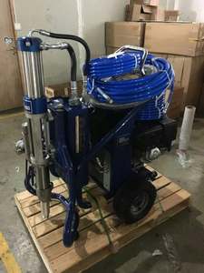 Pulvérisateur de peinture murale au latex anticorrosion, machine de pulvérisation de béton pour la pulvérisation de mastic sur les chantiers de construction - Product Image 4