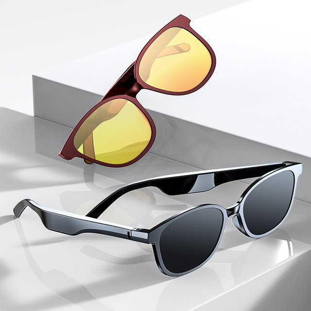 5.0 Wireless Smart Sunglasses Audio Headset Wearable Smart Sun Glasses with Music Feature