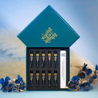 Coffret cadeau d'échantillon de parfum en carton personnalisé emballage de stockage coffret cadeau de luxe emballage de bouteille d'échantillon