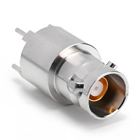 Connecteur triaxial TRB-KHD, prise BNC-KHD à montage sur circuit imprimé, 78 ohms, verrouillage à baïonnette pour MIL-STD-1553B