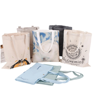 Biểu Tượng Tùy Chỉnh In Sinh Thái Có Thể Tái Chế Tái Sử Dụng Đồng Bằng Trống Hữu Cơ Bông Vải Mua Sắm Túi <span class=keywords><strong>Tote</strong></span> - Product Image 1