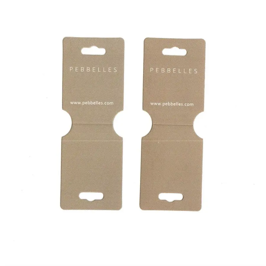 Custom Printed Paper Packaging Card With Logo For Necklace Bracelet Hair Accessories