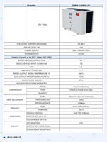 Pompe à chaleur pour grande piscine 10DWYR/44kW COP5.6 Anti-choc IPX4 Titane Démarrage à froid Chauffage pour piscine et centre aquatique 380V Anti-gel