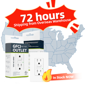 Ricambio <span class=keywords><strong>Outlet</strong></span> Gfci Standard americano ricettico 15 Amp il miglior prezzo Gfci sbocco per idropulitrice - Product Image 3