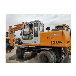 used Hyundai 130w wheel excavator in best price in strong condition Max UNIQUE Farmer Motor Cylinder Training
