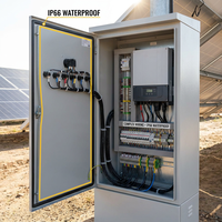 Boîte de distribution compacte modulaire en acier inoxydable 304, boîte à fusibles murale, panneau électrique, OEM ODM
