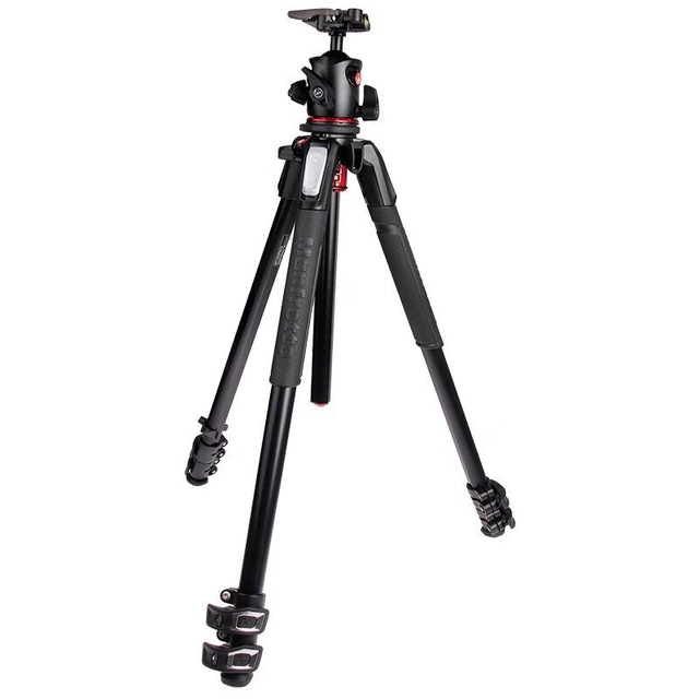 Manfrotto Mk190xpro3-bhq2 DSLR Camera Aluminum Alloy 3-section Tripod