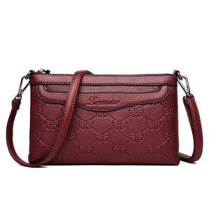 Women Branded Trend Hand Bag Female Causal Shoulder Handbags Embroidery Thread <b>Small</b> PU Leather Crossbody Bags - Product Image 2