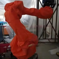 Fundas de protección para robots de pintura y cubiertas protectoras para robots industriales, cubiertas antipolvo para máquinas, escudos para robots de pintura por pulverización en stock
