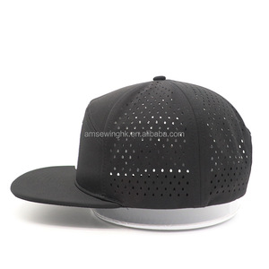 Seven Panel Oxford Baseball <b>Hat</b> with Dot Pattern and Hand Embroidery Logo Unisex Design - Product Image 3