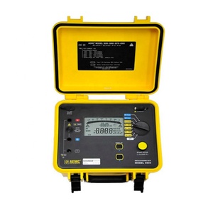 Le nouveau Mégohmmètre portable programmable AEMC 5kV CA 6505, testeur de résistance d'isolement 6550/6555, testeur de résistance de terre - Product Image 2