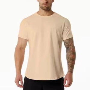 Camiseta Deportiva Personalizada para Hombre, Ligera, Ajustada, Transpirable, de Secado Rápido, para Gimnasio, Verano, con Diseño en Blanco - Product Image 2