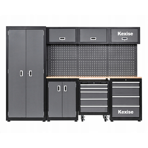 High Quality Industrial Tooling Cabinet Heavy Duty Mobile <b>Tool</b> Chest Workbench Combination <b>Tool</b> Cabinet for Workshop Garage - Product Image 1