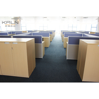 2025 Mobilier de bureau Vente à chaud Combinaison de prix direct d'usine Dernière table d'ordinateur cubique de poste de travail de bureau personnalisée