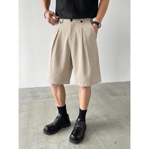 Pantalones Cortos de Vestir Plisados para Hombre FOXA, de Pierna Ancha, para Oficina y Trabajo, con Bolsillos, Antiarrugas, Tela Oxford - Product Image 5