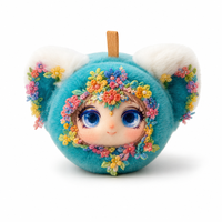 Poupée interactive en peluche de style chinois pour filles, animal en peluche intelligent parlant avec WiFi, chat vocal, capteur tactile et expressions