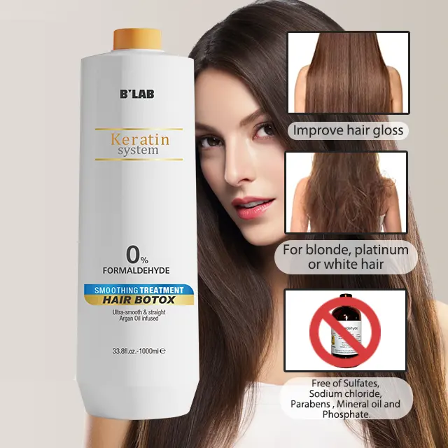 Private Label Beste profession elle Kollagen-Haar behandlung Brasilia nischer Keratin-Haar behandlungs hersteller