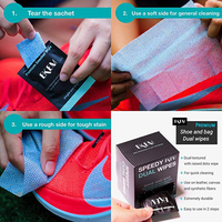EKEM – lingettes de nettoyage de chaussures de sport jetables, biodégradables, personnalisées, Oem