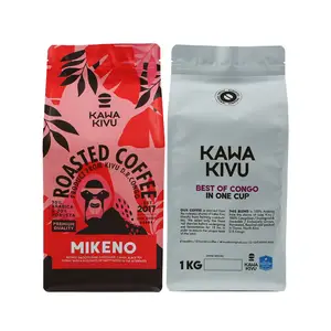 Café molido italiano, selección de café, bolsa de café de plástico de 500g para tiendas, gran oferta