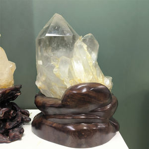 Venta al por mayor Bulk Healing Natural <span class=keywords><strong>Rock</strong></span> Large White Clear Quartz Crystal Clusters Big Stones Cluster para la venta - Product Image 5