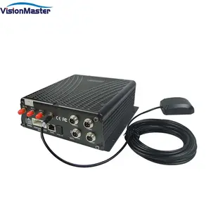 AHD 720P 4 채널 모바일 DVR 3G 4G GPS 와이파이 옵션 버스 CCTV 시스템