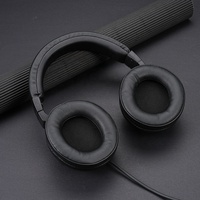 Headphone Studio DJ Profesional Over-Ear dengan Driver 50mm, Antarmuka 3.5mm, Tahan Air IPX-3, Kabel 3M, untuk Monitor, Rekaman, dan Mixing, Berbahan Metal