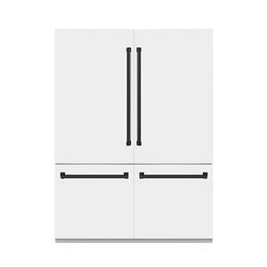 Réfrigérateur encastrable à porte française de 60 pouces, édition Autograph, avec congélateur bas, distributeur d'eau et machine à glaçons, 32,2 pi³ Ft Power Stainless - Product Image 3