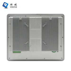 Yentek 12.1 Inch LCD Waterproof Industrial Touch Screen PC Dual Lan 2 COM All In 1 Computer Fanless Industrial Panel PC