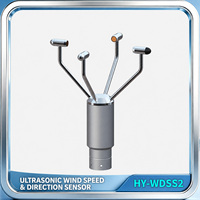 HY-WDSS2E Anemómetro Ultrasónico Tipo Garra Metálica, Sensor de Velocidad del Viento, Transductor de Monitoreo