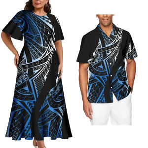 Женские полинезийские рубашки, односпальные мужские рубашки, <span class=keywords><strong>2</strong></span> шт. - Product Image 2