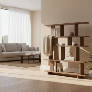 Alma - Mueble de Madera Maciza Moderno y Minimalista, Multifuncional, para Sala de Estar, Estante de Almacenamiento, Estilo Moderno, No Plegable - Product Image 2