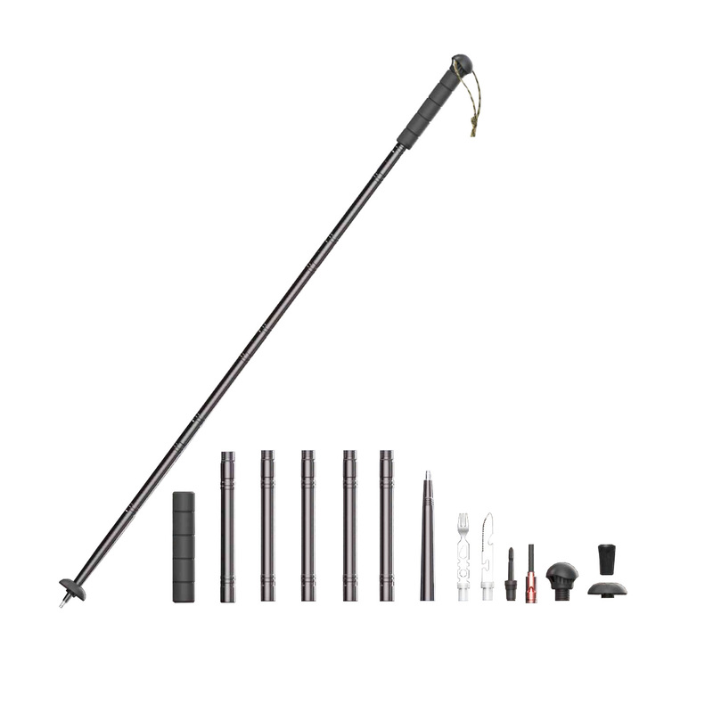 Aluminum Alloy Lightweight Retractable Folding Hiking