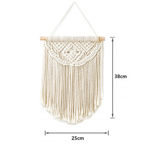 <span class=keywords><strong>Couverture</strong></span> murale tissée à la main, tapisserie boho avec macramé, pour décoration de la maison, nouvelle collection - Product Image 2