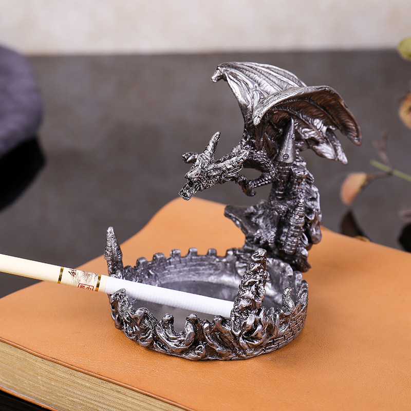bottle cigarette holder Creative Cigarette Storage Large Desktop Metal Wine Bottle Cigarette Box  270 * 65mmm 550g