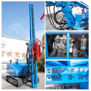 เครื่องตอกเสาเข็มไฮดรอลิกสำหรับติดตั้งแผงโซลาร์เซลล์ - Product Image 6