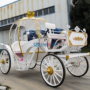 Hot Selling European Style Wedding Horse Carriage for Sale China Suppliers Pumpkin Horse Carriage Horse Carriage Wheels - Product Image 3