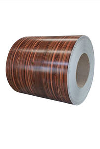 Fábrica de <span class=keywords><strong>China</strong></span> Grano de madera Bobina <span class=keywords><strong>Ppgi</strong></span> Bobina de acero recubierta de color Bobina de acero <span class=keywords><strong>Ppgi</strong></span> impresa - Product Image 2