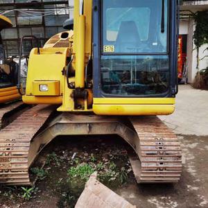 Mini-excavatrice Komatsu PC60 de 6 tonnes, machine de construction d'occasion, 95% NEUVE, modèle 2023 avec composants essentiels : moteur, engrenage, roulement - Product Image 2