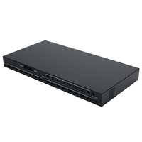 Boîtier de serveur en aluminium extrudé 1U, châssis, coque, boîtier, amplificateur de télécommunications, PCB, fournisseur OEM d'électronique