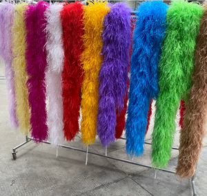 1ply thân thiện với môi tự làm lông Nhà cung cấp cho lông Sản phẩm bán hàng lớn màu trắng đen rẻ hơn x lông đà điểu BOA cho Ăn mặc - Product Image 1