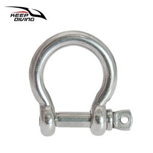 Keep Diving Bow Shackle 16 mm en acier inoxydable avec goupille à vis amovible métrique SSA-016 - Product Image 2