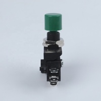 Micro-interrupteur miniature à action instantanée 16 a avec bouton-poussoir vert SPDT/SPST