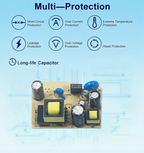 OEM 12W AC DC Power Adapter 4.2V 2.5A 5.1V 2.1A 5.9V 1.5A 6.5V 2A 9V 0.7A anh 9.3V 1.2A Adapter cung cấp điện cho Led thiết bị điện tử - Product Image 4