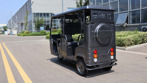 دراجة نارية كهربائية ثلاثية العجلات مخصصة للبالغين بقوة 500 واط و1500 واط و2000 واط مع كابينة وسقف ومقصورة للركاب - Product Image 2