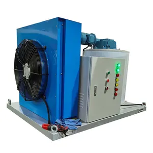 Commercial Ice Machine 500kg/day For Supermarket Fish Preservation Commercial Flake Ice Machine