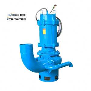 Bomba sumergible vertical de aleación de alto cromo de 5.5kw para lodos y aguas residuales, para descarga de residuos industriales, precio bajo de fabricante - Product Image 1