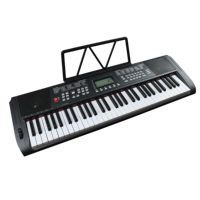 ODM- und OEM-Dienstleistungen 61-Tasten Digitalpiano Tragbares Elektronisches Keyboard Plastik-Musikinstrumente